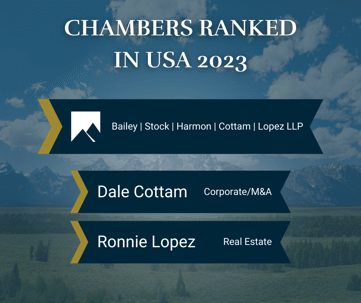 Bailey | Stock | Harmon | Cottam | Lopez LLP's Dual Triumph in Chambers USA 2023