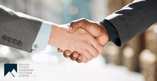 businessmen shaking hands